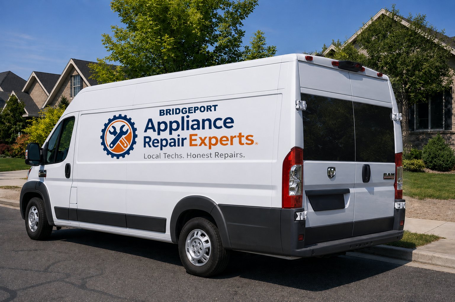 Bridgeport-appliance-repair-experts-van